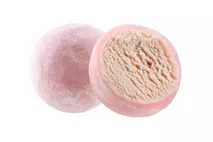 Little Moon's Strawberry & Cream Ice Cream Mochi Little Moon's Strawberry & Cream Ice Cream Mochi