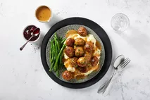 Meatless Farm Plant-Based Meatballs