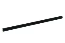 Plastico Naturelle Black Paper Straw 200mm x 6mm Plastico Naturelle Black Paper Straw 200mm x 6mm