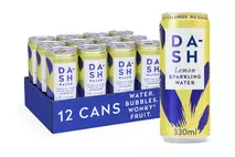 Dash Water British Sparkling Spring Water Lemons 330ml