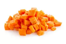 Prepared Diced Carrots