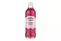 Franklin & Sons Ltd Cherry & Plum Sparkling Soft Drink 275ml Franklin & Sons Ltd Cherry & Plum Sparkling Soft Drink 275ml