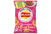 Walkers Las Iguanas Chilli Con Carne Crisps 32.5g Walkers Las Iguanas Chilli Con Carne Crisps 32.5g