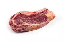 British Red Tractor Beef Ribeye Steak on the bone
