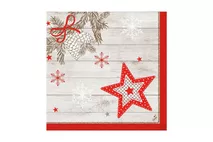 Duni Cozy Winter Napkins 40x40cm (Duni-Soft) Duni Cozy Winter Napkins 40x40cm (Duni-Soft)