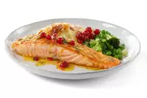 M&J Seafood Poached Salmon Supreme (Skinless/Boneless)