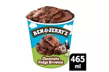 Ben & Jerry's Chocolate Fudge Brownie Ice Cream 465 ml Ben & Jerry's Chocolate Fudge Brownie Ice Cream 465 ml