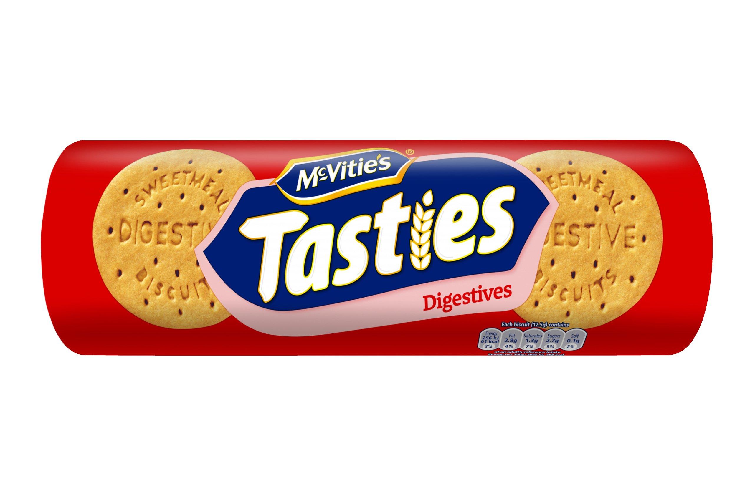 Mcvitie S Tasties Digestive Biscuits Plain Biscuits Sweet Biscuits Cookies And Cakes Snacks Confectionery Drinks Snacks Brakes Foodservice