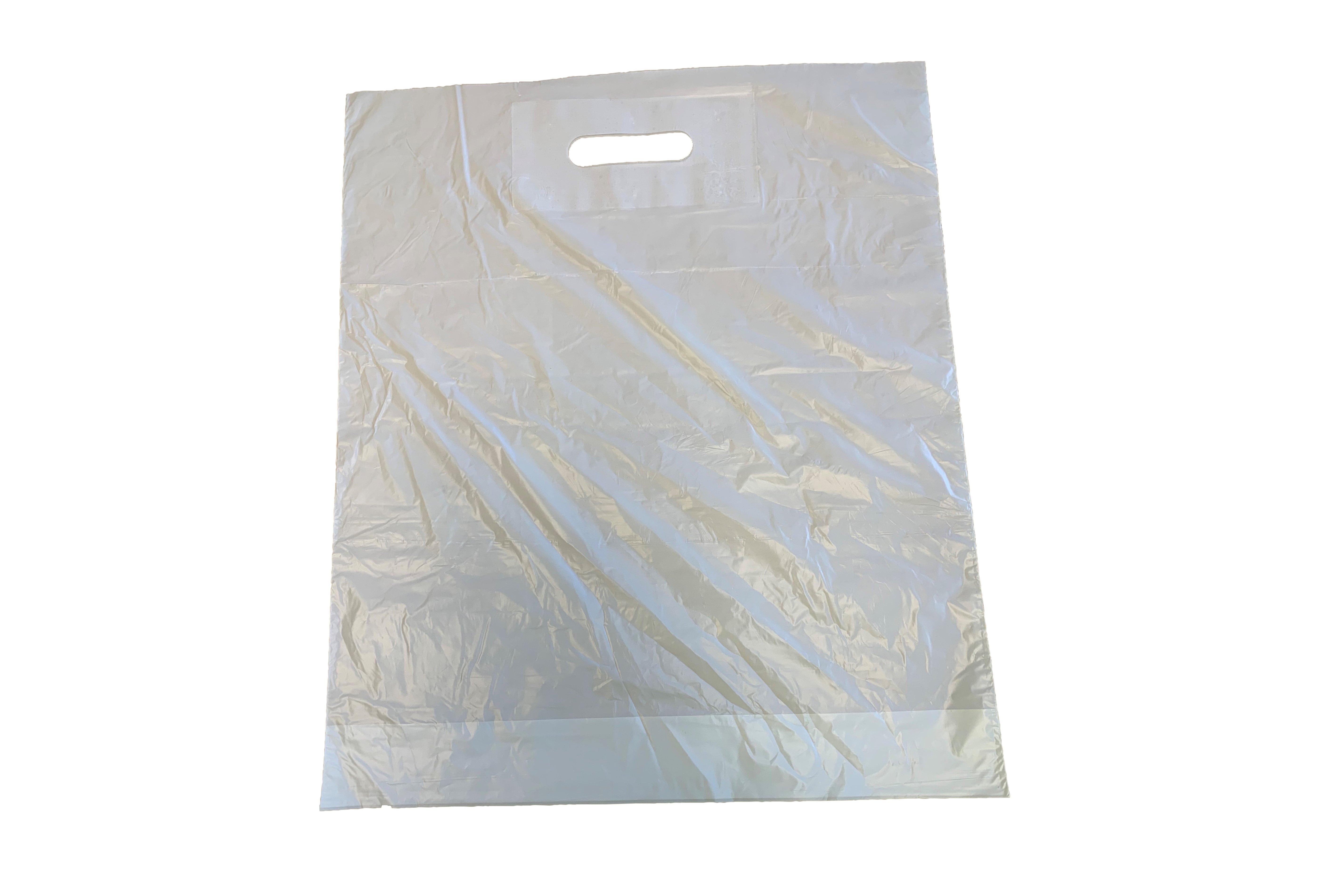 RPS White Plastic Bag     1 x 100