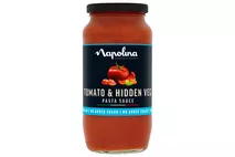 Napolina Tomato & Hidden Vegetable Sauce No Added Sugar Napolina Tomato & Hidden Vegetable Sauce No Added Sugar