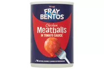 Fray Bentos Chicken Meatballs in Tomato Sauce 380g Fray Bentos Chicken Meatballs in Tomato Sauce 380g