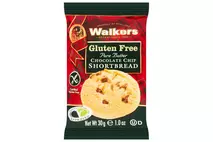 Walkers Gluten Free Chocolate Chip Shortbread