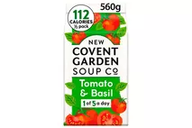 New Covent Garden Soup Co. Tomato & Basil 560g New Covent Garden Soup Co. Tomato & Basil 560g