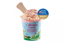 Callestick Farm Clotted Cream & Strawberry Ice Cream Tub Callestick Farm Clotted Cream & Strawberry Ice Cream Tub