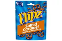 Flipz Milk Chocolate Salted Caramel Pretzels Flipz Milk Chocolate Salted Caramel Pretzels