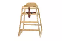 Tablecraft Natural Wooden High Chair