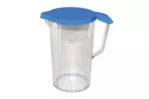 Harfield Clear Polycarbonate Jug with Blue Lid 1.1ltr (38.7oz) Harfield Clear Polycarbonate Jug with Blue Lid 1.1ltr (38.7oz)