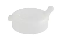 Harfield Clear Polycarbonate Narrow Spout Lid for Double Handled Beaker