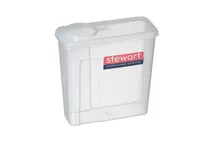 Stewart Clear Plastic Cereal Dispenser 375g (15oz) Stewart Clear Plastic Cereal Dispenser 375g (15oz)