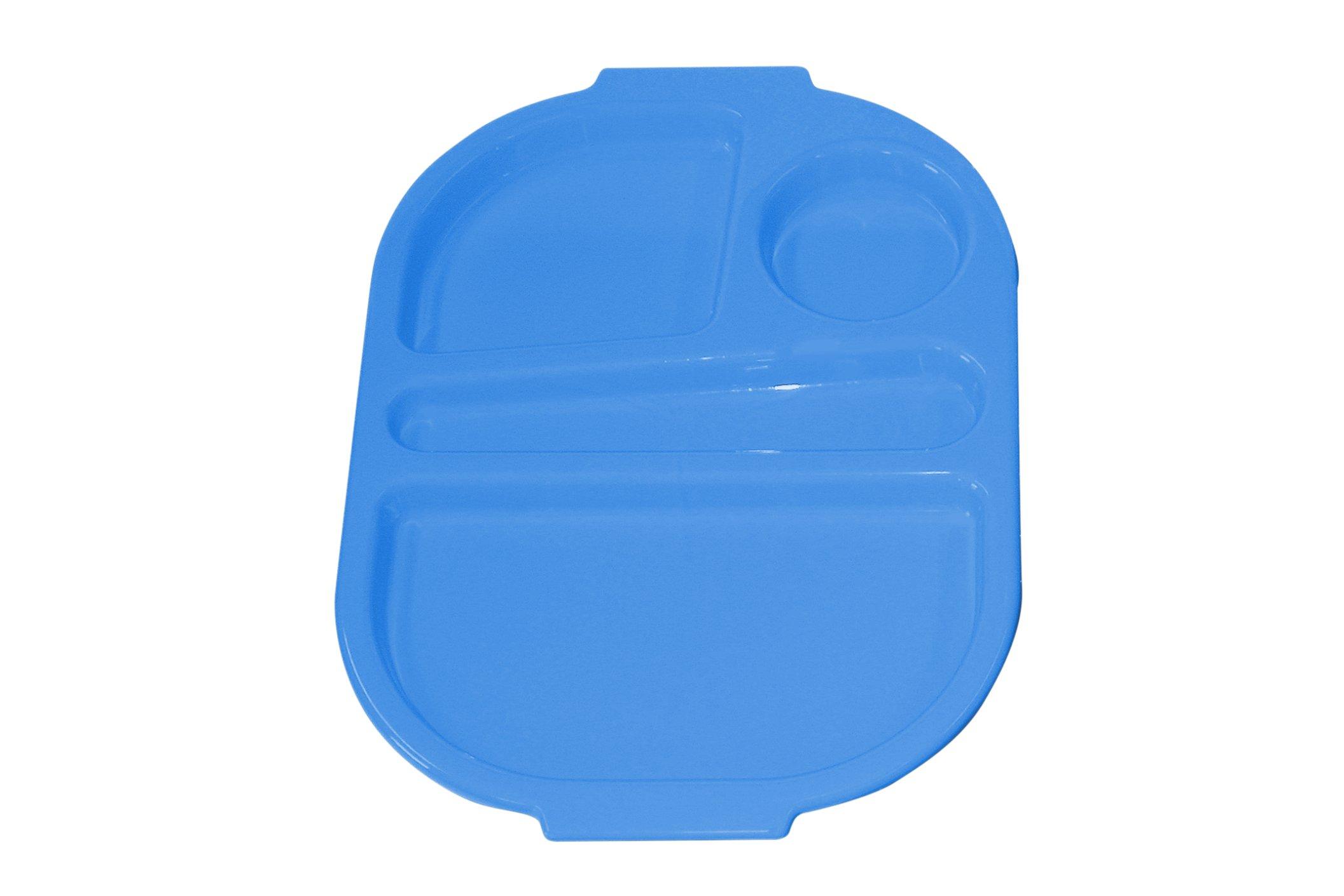 Harfield Blue Polycarbonate Small Meal Tray 28x23cm (11x9"""") 1 x 1