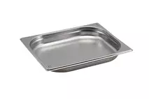 GenWare Stainless Steel Gastronorm GN 1/2 - 4cm Deep