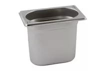 GenWare Stainless Steel Gastronorm GN 1/9 - 10cm Deep GenWare Stainless Steel Gastronorm GN 1/9 - 10cm Deep