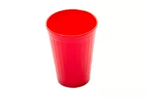 Harfield Red Polycarbonate Fluted Tumbler 200ml (7oz) Harfield Red Polycarbonate Fluted Tumbler 200ml (7oz)