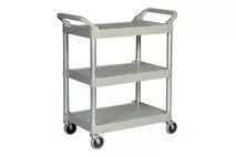 Rubbermaid 3 Tier Light Duty Utility Trolley 85x47x95cm (33x19x37") Rubbermaid 3 Tier Light Duty Utility Trolley 85x47x95cm (33x19x37")