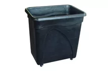 Black Plastic Bottle Skip/Trolley 81x47x62cm (32x18.5x24.5") Black Plastic Bottle Skip/Trolley 81x47x62cm (32x18.5x24.5")