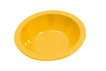 Harfield Yellow Polycarbonate Rimmed Bowl 15cm (6")