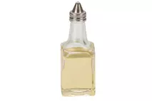 Zodiac Glass Square Base Oil / Vinegar Bottle