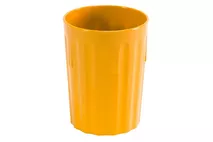 Harfield Yellow Polycarbonate Fluted Tumbler 220ml (7.7oz) Harfield Yellow Polycarbonate Fluted Tumbler 220ml (7.7oz)