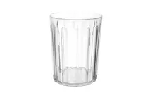 Harfield Clear Polycarbonate Fluted Tumbler 220ml (7.7oz)