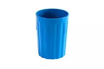 Harfield Blue Polycarbonate Fluted Tumbler 250ml (8.7oz)