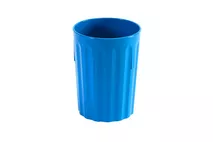 Harfield Blue Polycarbonate Fluted Tumbler 250ml (8.7oz) Harfield Blue Polycarbonate Fluted Tumbler 250ml (8.7oz)