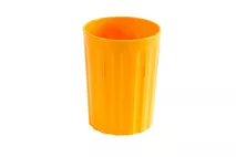 Harfield Yellow Polycarbonate Fluted Tumbler 250ml (8.7oz) Harfield Yellow Polycarbonate Fluted Tumbler 250ml (8.7oz)