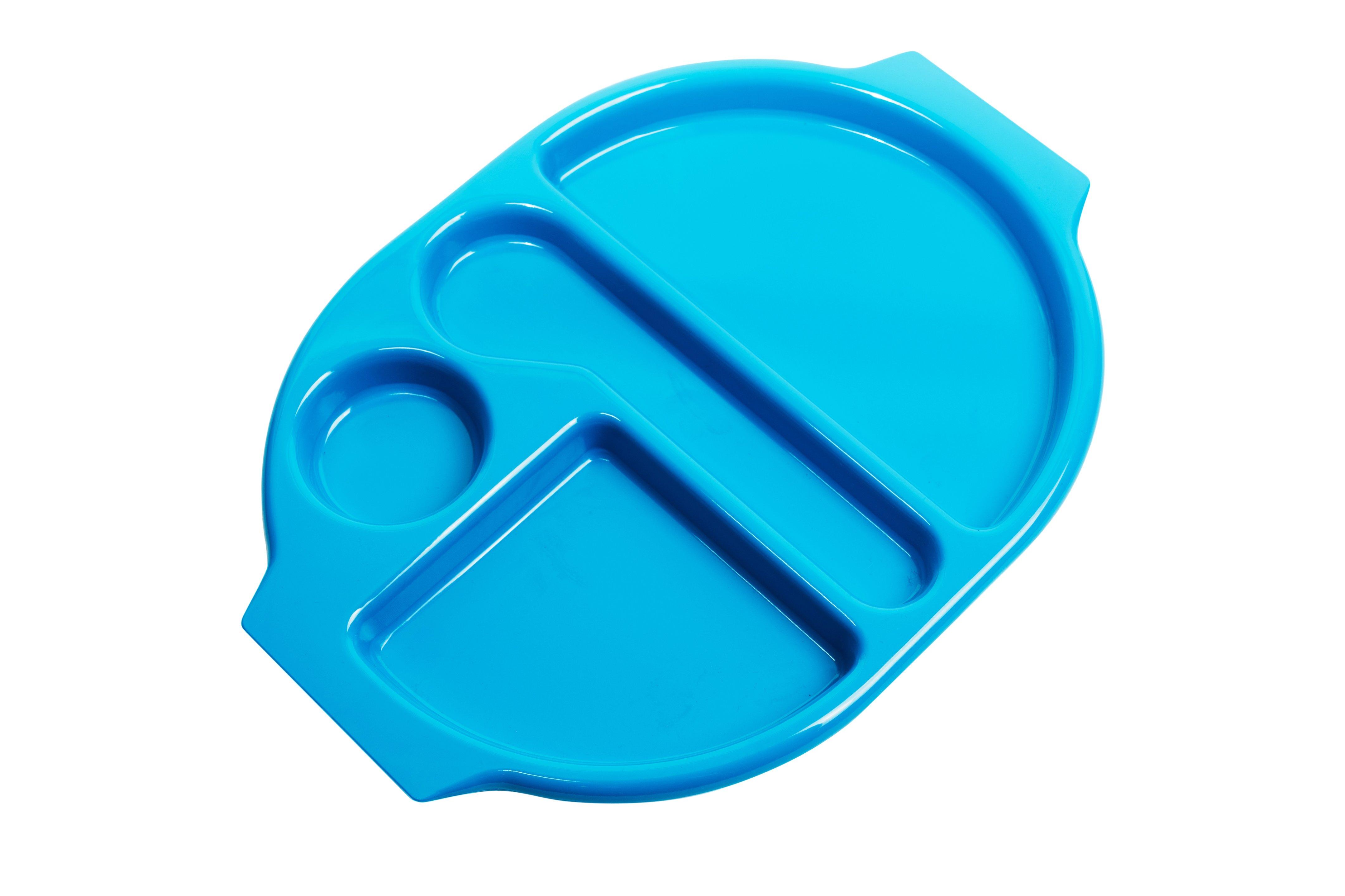 Harfield Blue Polycarbonate Meal Tray 38x28cm (15x11"""") 1 x 1