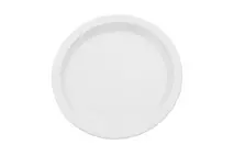 Harfield White Polycarbonate Rimmed Plate 23cm (9")