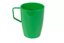 Harfield Green Polycarbonate Beaker with Handle 280ml (9.85oz)