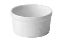 Utopia Titan White Porcelain Ribbed Ramekin 2oz 7cm (2.5")