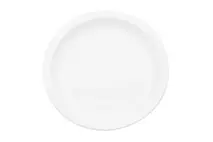 Harfield White Polycarbonate Rimmed Plate 17cm (6.75")