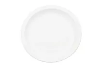 Harfield White Polycarbonate Rimmed Plate 17cm (6.75") Harfield White Polycarbonate Rimmed Plate 17cm (6.75")