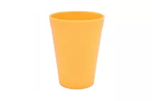 Harfield Yellow Polycarbonate Fluted Tumbler 200ml (7oz) Harfield Yellow Polycarbonate Fluted Tumbler 200ml (7oz)