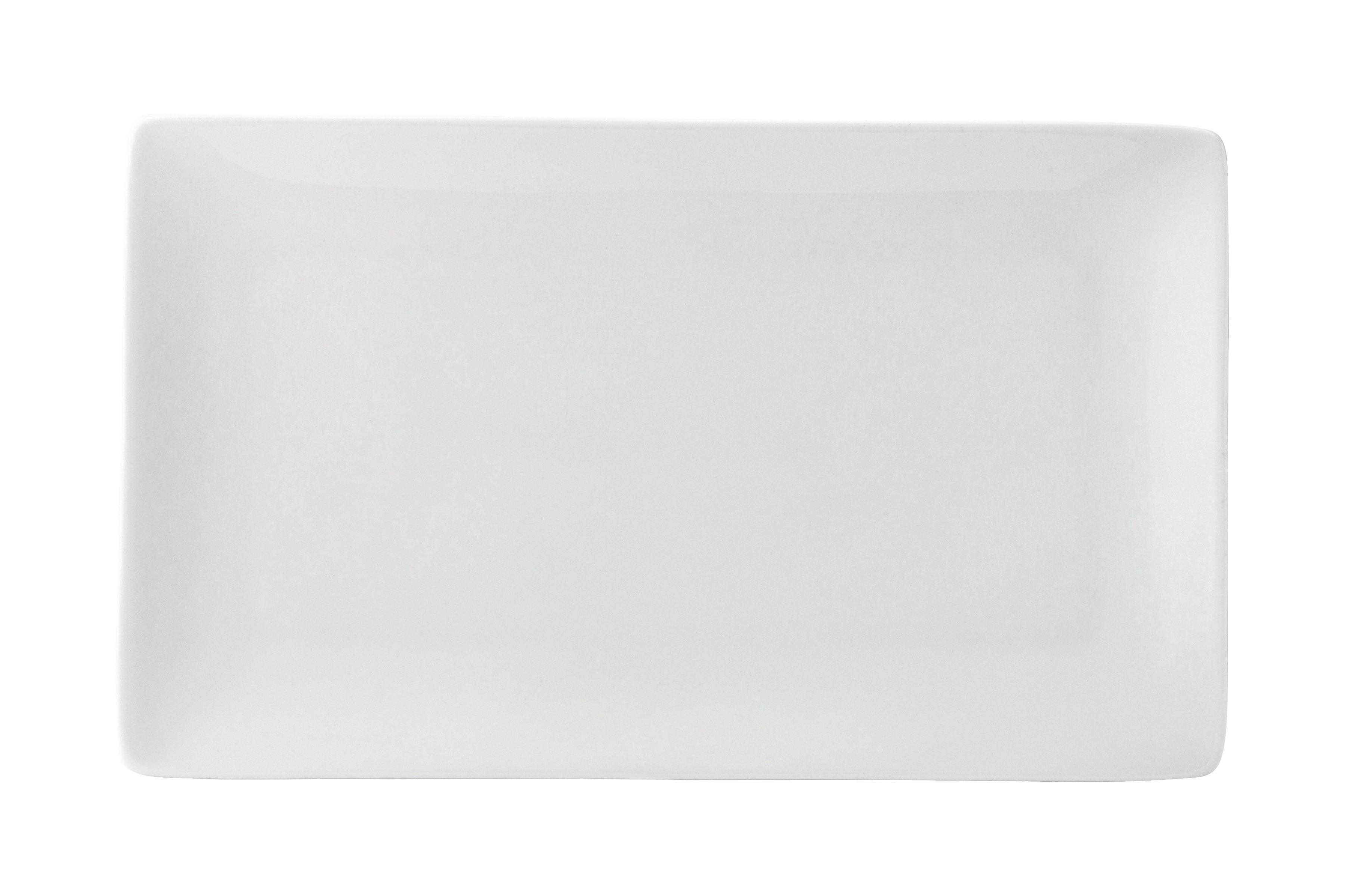 Utopia Pure White Rectangle Plate 28x16cm (11x6.29"""") 1 x 6