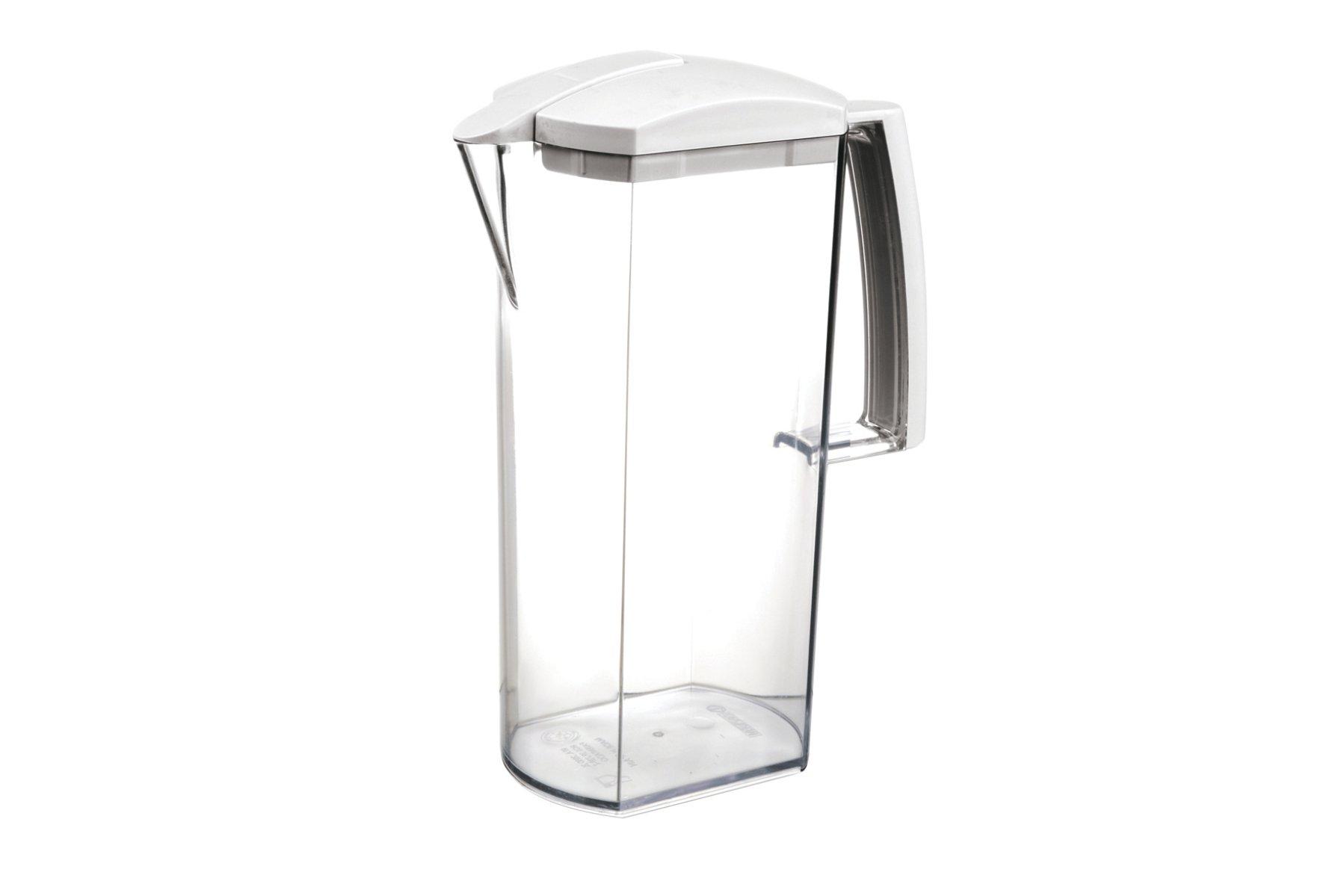 Clear Polycarbonate Jug with White Lid 2ltr (70oz) 1 x 1