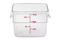 Cambro CamSquare Polycarbonate Container 11.4ltr (401oz) Cambro CamSquare Polycarbonate Container 11.4ltr (401oz)