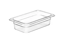 Cambro Clear Polycarbonate Container GN 1/4 - 65mm Deep Cambro Clear Polycarbonate Container GN 1/4 - 65mm Deep