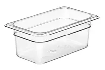 Cambro Clear Polycarbonate Container GN 1/4 - 10cm Deep Cambro Clear Polycarbonate Container GN 1/4 - 10cm Deep