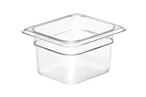 Cambro Clear Polycarbonate Container GN 1/6 - 10cm Deep Cambro Clear Polycarbonate Container GN 1/6 - 10cm Deep