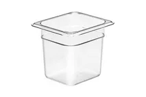 Cambro Clear Polycarbonate Container GN 1/6 - 15cm Deep Cambro Clear Polycarbonate Container GN 1/6 - 15cm Deep